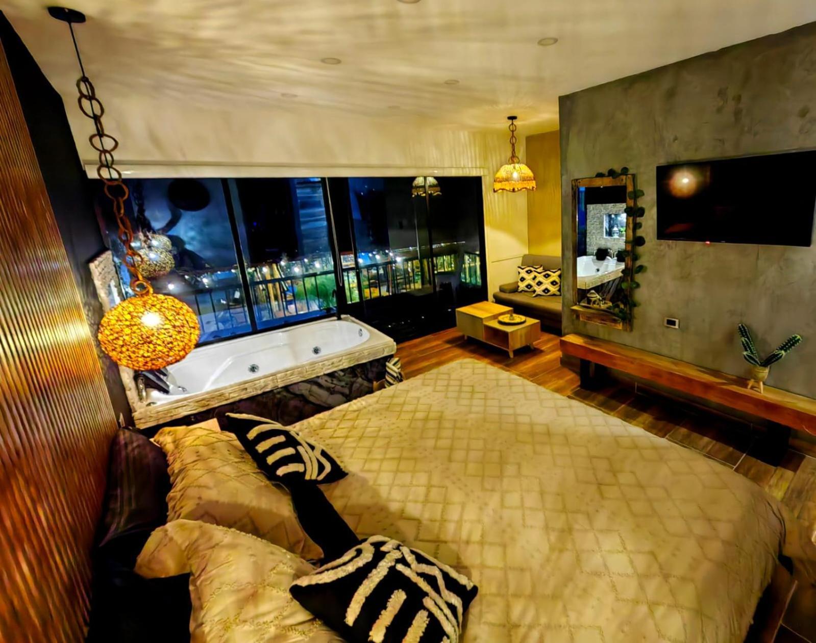 Habitacion Deluxe 2 Con Jacuzzi A 20 Mt Del Parque Salento Dış mekan fotoğraf